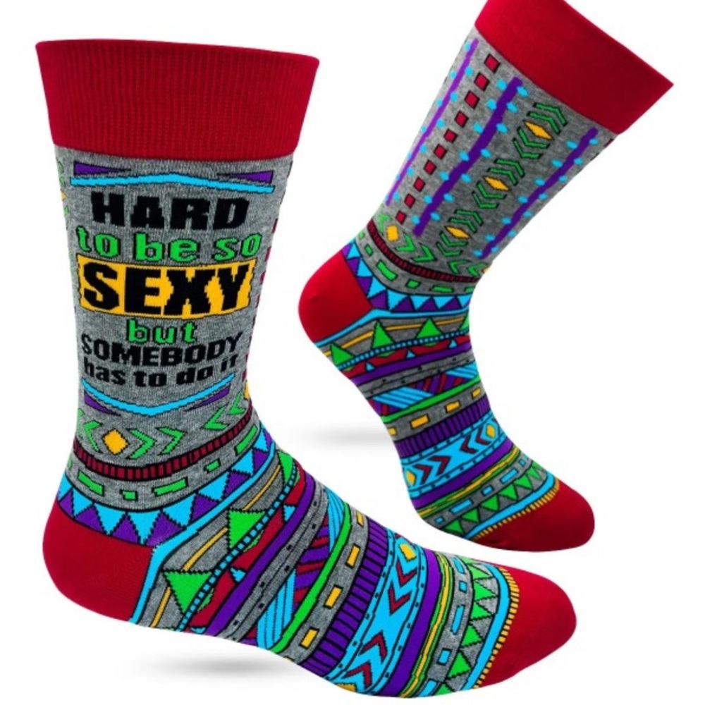 •Ridiculously Sexy• Funny Novelty Crew Socks